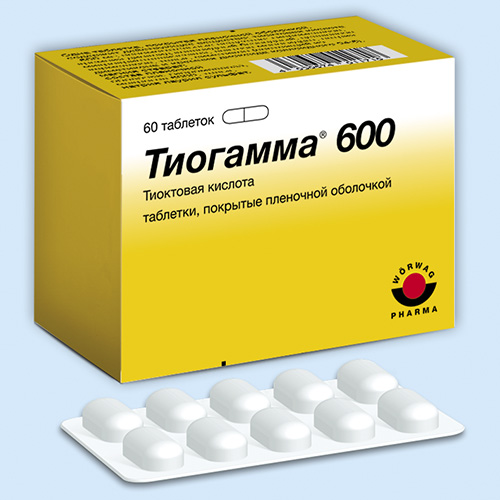 Тиогамма 60 Таблеток Цена