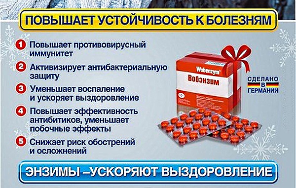 Вобэнзим Купить В Калининграде Цена В Аптеках