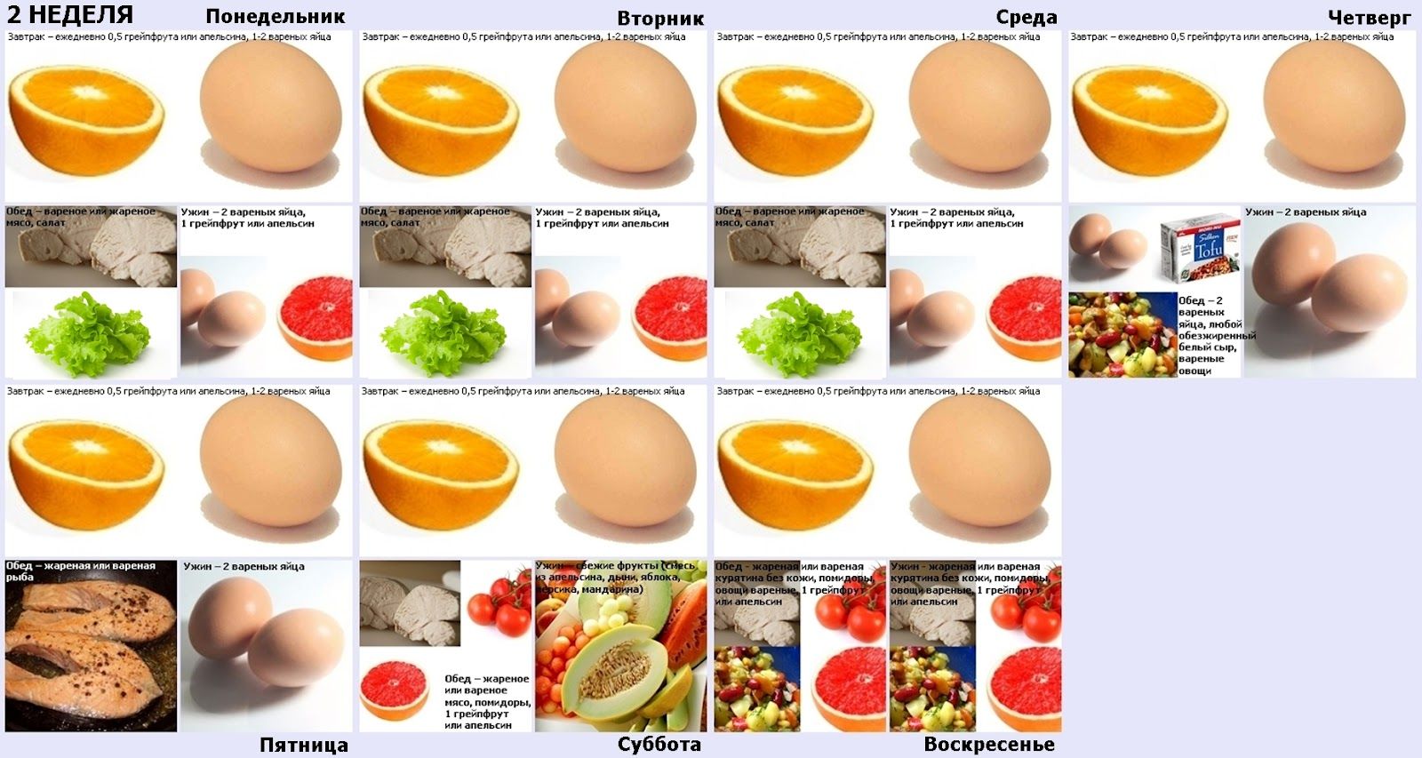 Диета Магги Яйца И Апельсины