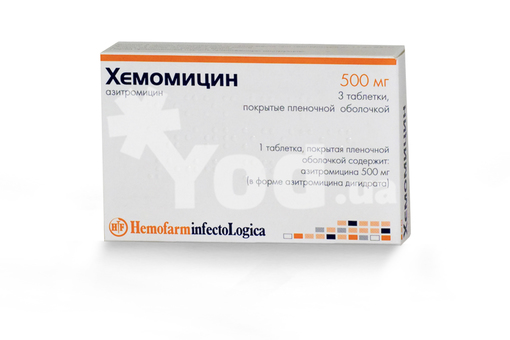 Хемомицин 250 Инструкция По Применению Цена