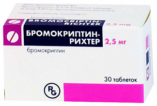 Бромокриптин-рихтер – инструкция по применению таблеток, отзывы, цена