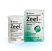 Гомеопатическое средство цель т (zeel t) для лечения остеохондроза