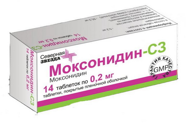 Моксонидин канон — таблетки от повышенного давления
