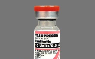 Препарат вазопрессин – состав, инструкция, противопоказания и отзывы