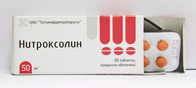 Инструкция к применению препарата нитроксолин убф