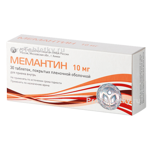 Мемантин – инструкция по применению, цена, отзывы, аналоги таблеток