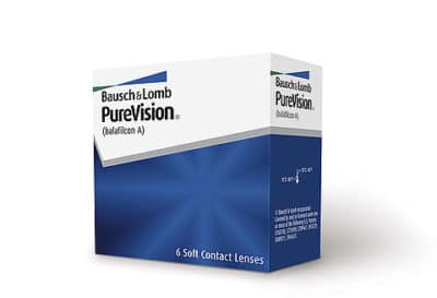 Контактные линзы purevision (6 штук)