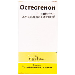 Таблетки остеогенон — состав, показания, побочные действия, аналоги и цена
