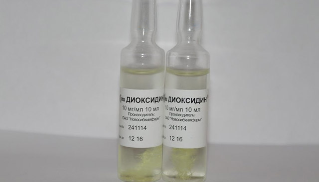 Диоксидин от гайморита