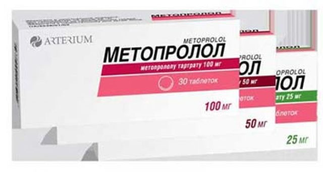 Как лечить щитовидную железу средством метопролол 25?