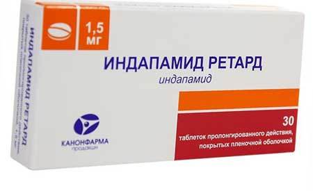 Индапафон — таблетки от повышенного давления