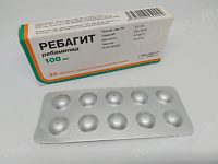 Таблетки 100 мг ребагит: инструкция по применению