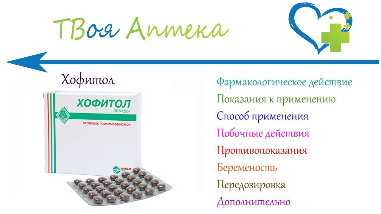 Хофитол: инструкция по применению, аналоги и отзывы, цены в аптеках россии