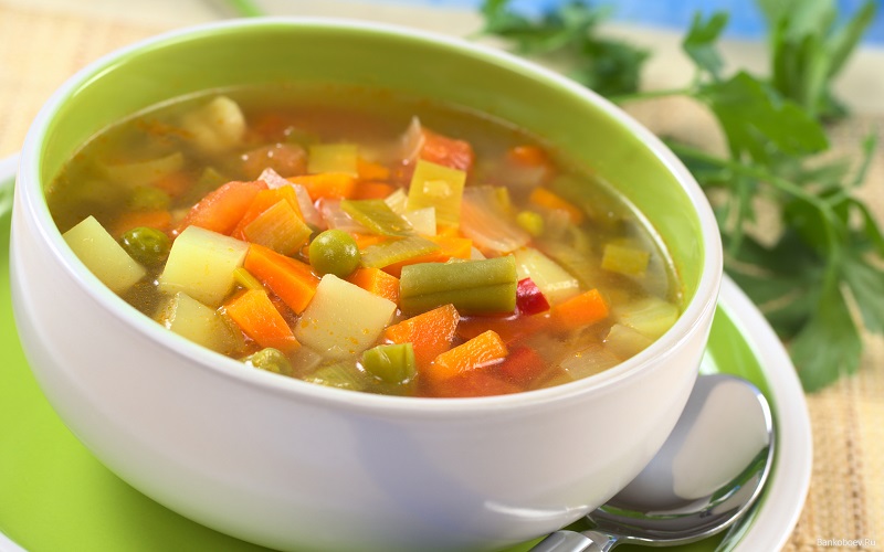 Диета «спичка» (каша, овощной суп, винегрет)