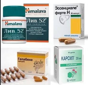 Лекарства от гепатоза печени