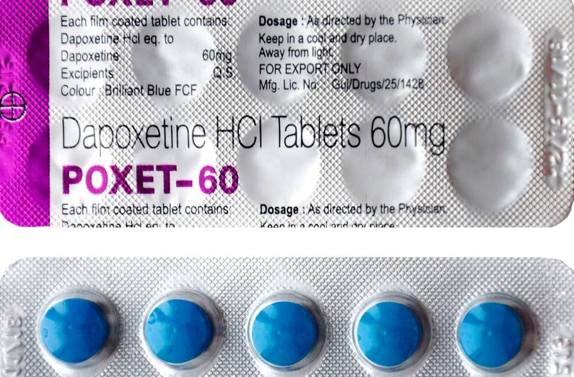 Дапоксетин: инструкция по применению, цена, отзывы