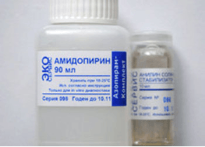 Амидопирин (amidopyrinum), инструкция по применению