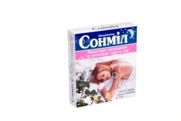 Инструкция «сонмила», отзывы о препарате «сонмил»