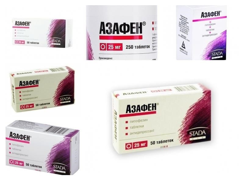 Таблетки азафен инструкция по применению — аналоги — показания к применению — отзывы пациентов