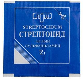 Линимент стрептоцида - инструкция по применению