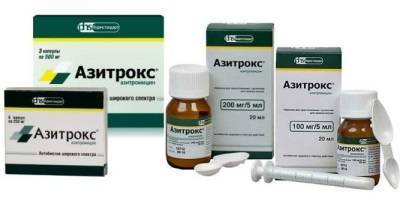 Капсулы Азитромицин 500 мг инструкция по применению