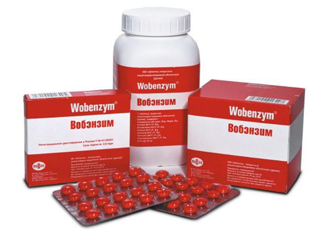 Вобэнзим. инструкция по применению в гинекологии. отзывы, цена, аналоги таблеток