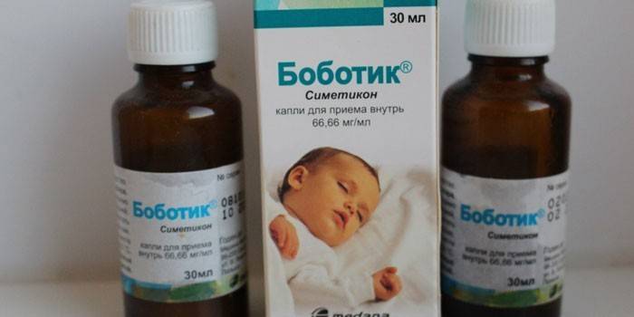 Препарат боботик — помощь от колик для новорожденных