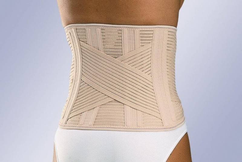 Ортопедический пояс для спины при болях в пояснице, виды медицинских корректоров
