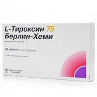 Препарат l-тироксин 125: инструкция по применению