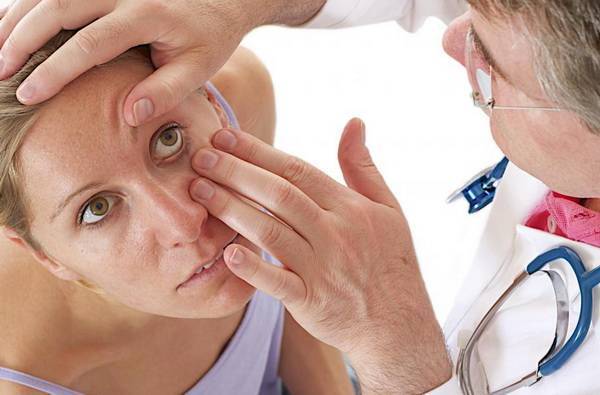 Причины аллергии на веках глаз