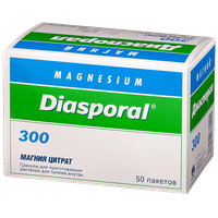 Магний диаспорал (magnesium diasporal) 300. цена, инструкция по применению, аналоги