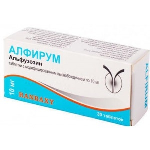 Альфузозин: инструкция по применению, аналоги и отзывы, цены в аптеках россии