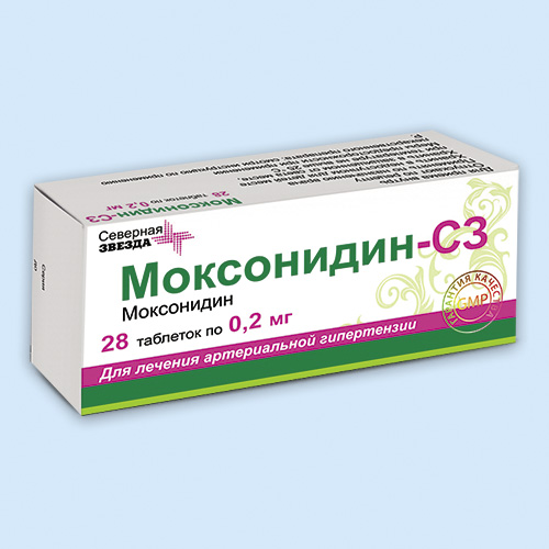 Моксонидин-акрихин — инструкция по применению