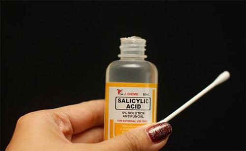 Салициловая кислота от бородавок: способы применения средства