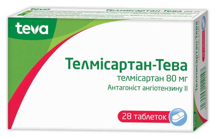 Таблетки 40 мг и 80 мг телмисартан: инструкция по применению