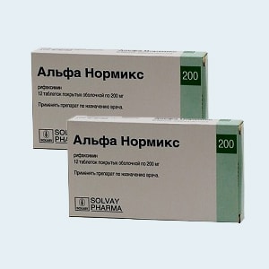Альфа нормикс 200мг 12 таблеток п/о инструкция по применению