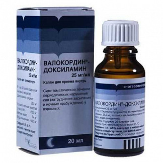 Валокордин-доксиламин – инструкция по применению, отзывы, цена, аналоги