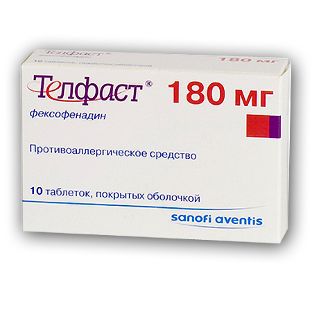 Препарат телфаст: таблетки от аллергии, применение и аналоги