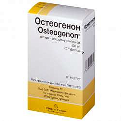 Таблетки остеогенон - состав, показания, побочные действия, аналоги и цена