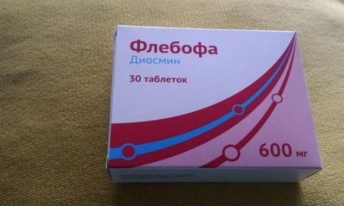 Флебофа таблетки 600 мг