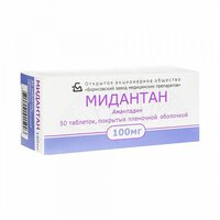 Мидантан – инструкция по применению таблеток, аналоги, цена, отзывы