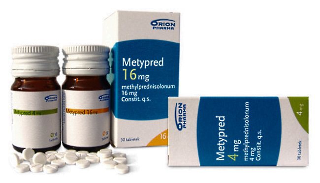 Метипред – лиофилизат, суспензия