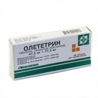 Инструкция по применению и дозировка препарата олететрин для взрослых и детей, аналоги