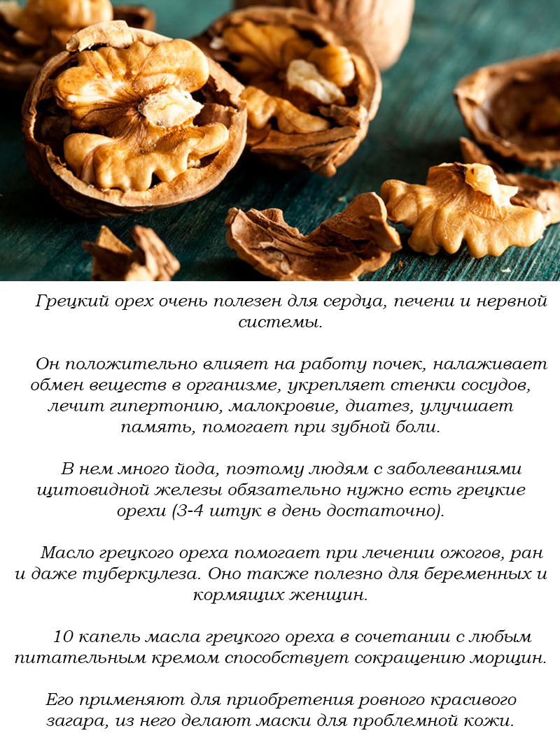 13 причин есть грецкие орехи каждый день