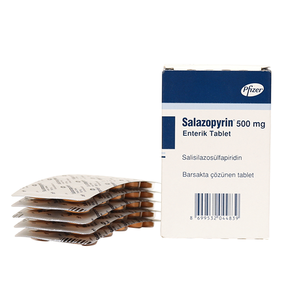 Сульфасалазин ен: таблетки 500 мг 