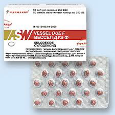 Сулодексид в таблетках: инструкция, цена, лучшие аналоги