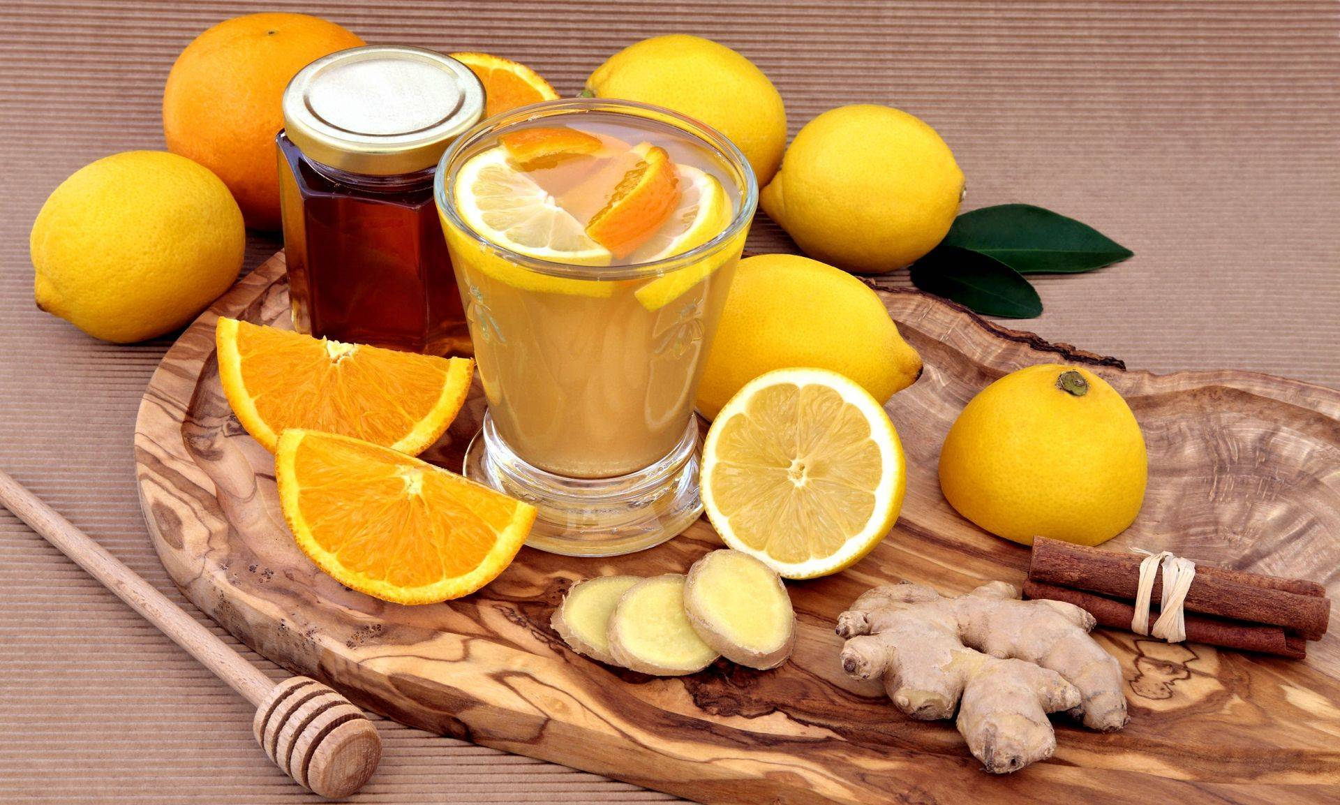 Лимон/апельсин/имбирь