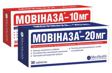 Мовиназа: инструкция к препарату, аналоги