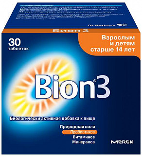 Польза и применение витаминного препарата бион 3