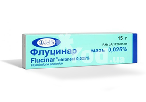 Флуцинар мазь - гормональное средство от псориаза, дерматита, экземы